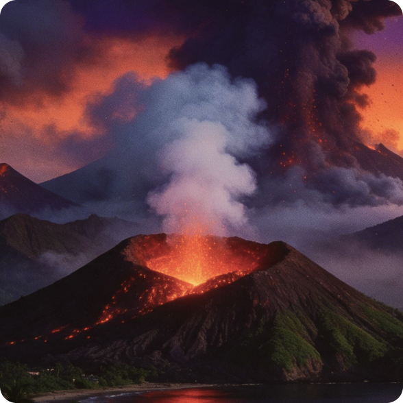 Tak Hanya Anak Krakatau, Enam Gunung Api di Indonesia Kompak Bergejolak