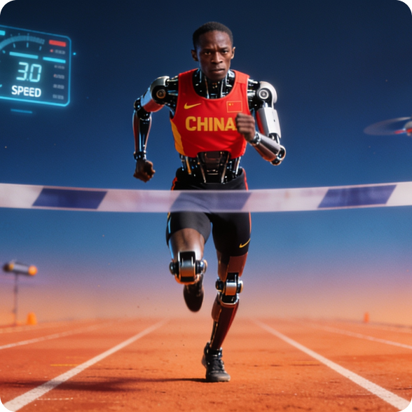 Robot Tercepat asal China Tembus Rekor Lari Usain Bolt, Namun Masih Lemah di Keterampilan Motorik Halus